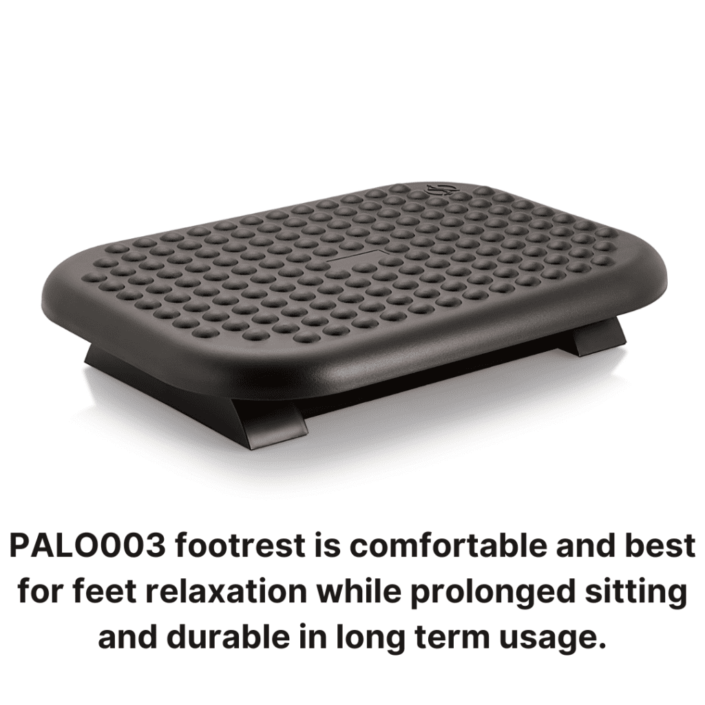 PALO034 two heights and angle adjustable footrest